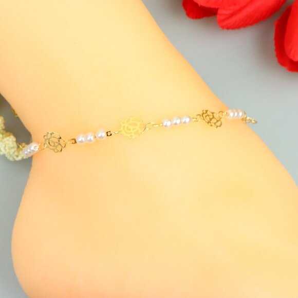 "Handmade Anklet – A Stylish Choice for Women, Thoughtful Gift Idea, EVCH1745 - Picture 8 of 10
